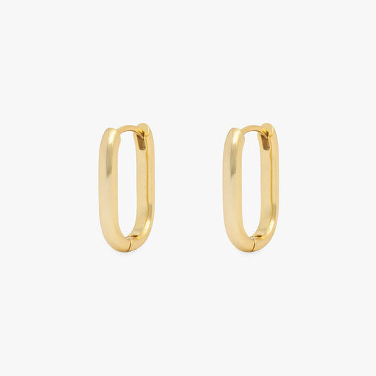 Everyday Oval Hoops