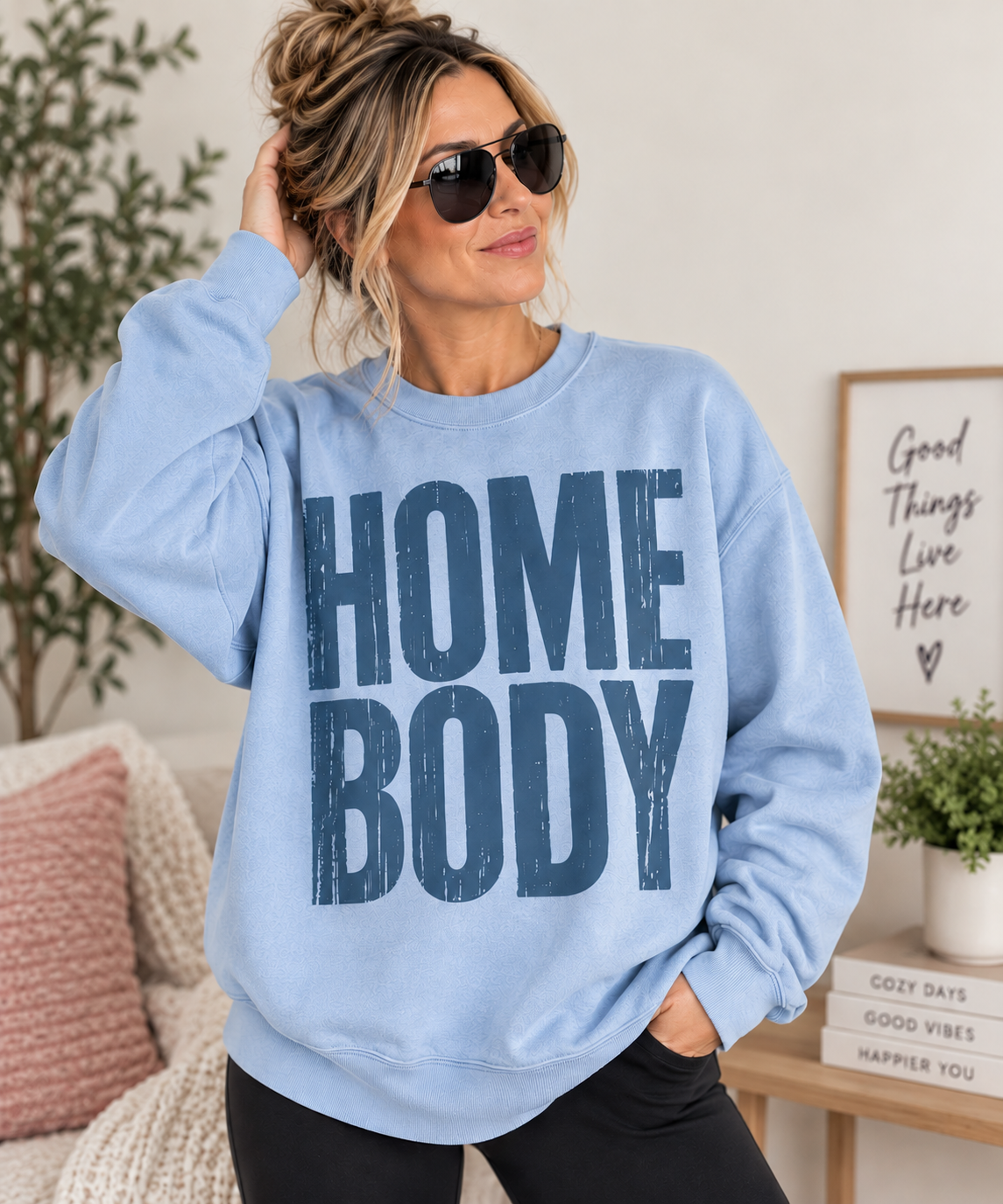 The Homebody Oversized Crewneck Sweatshirt