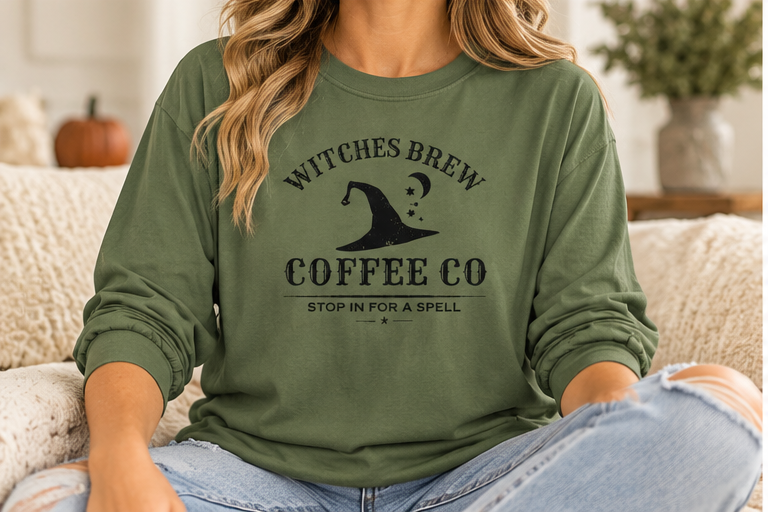 Witches Brew Coffee Co. Long Sleeve Tee