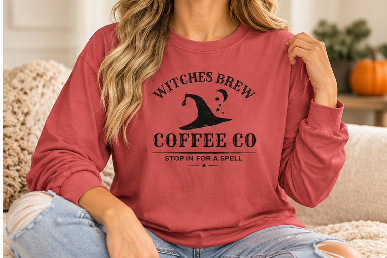 Witches Brew Coffee Co. Long Sleeve Tee