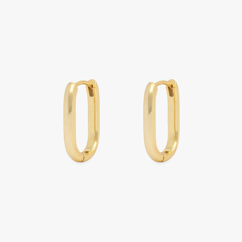 Everyday Oval Hoops