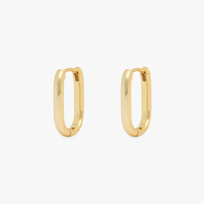 Everyday Oval Hoops