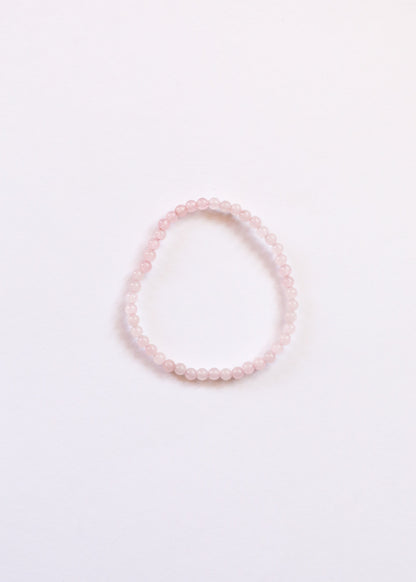 Blushing Rose Quartz Bracelet
