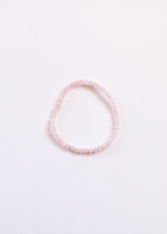 Blushing Rose Quartz Bracelet