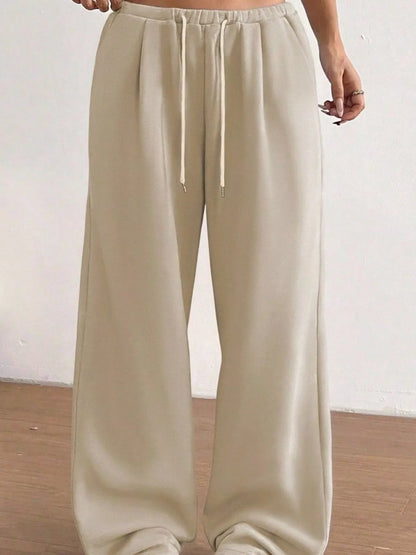 The Easy Day Wide Leg Sweatpants