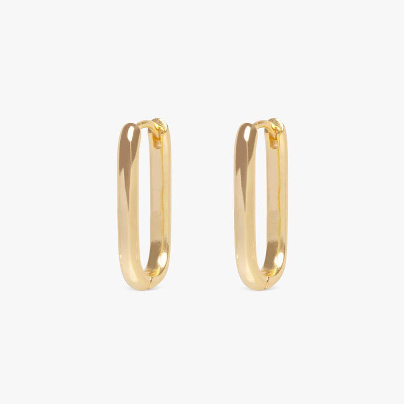 Everyday Oval Hoops