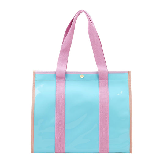 The Poolside Colorblock Tote