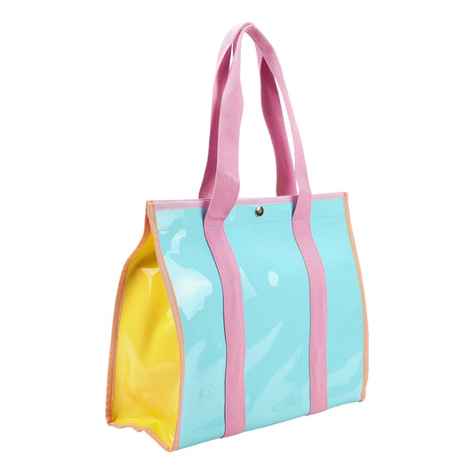 The Poolside Colorblock Tote