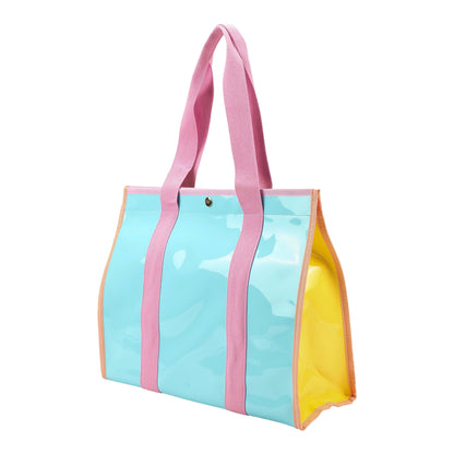 The Poolside Colorblock Tote