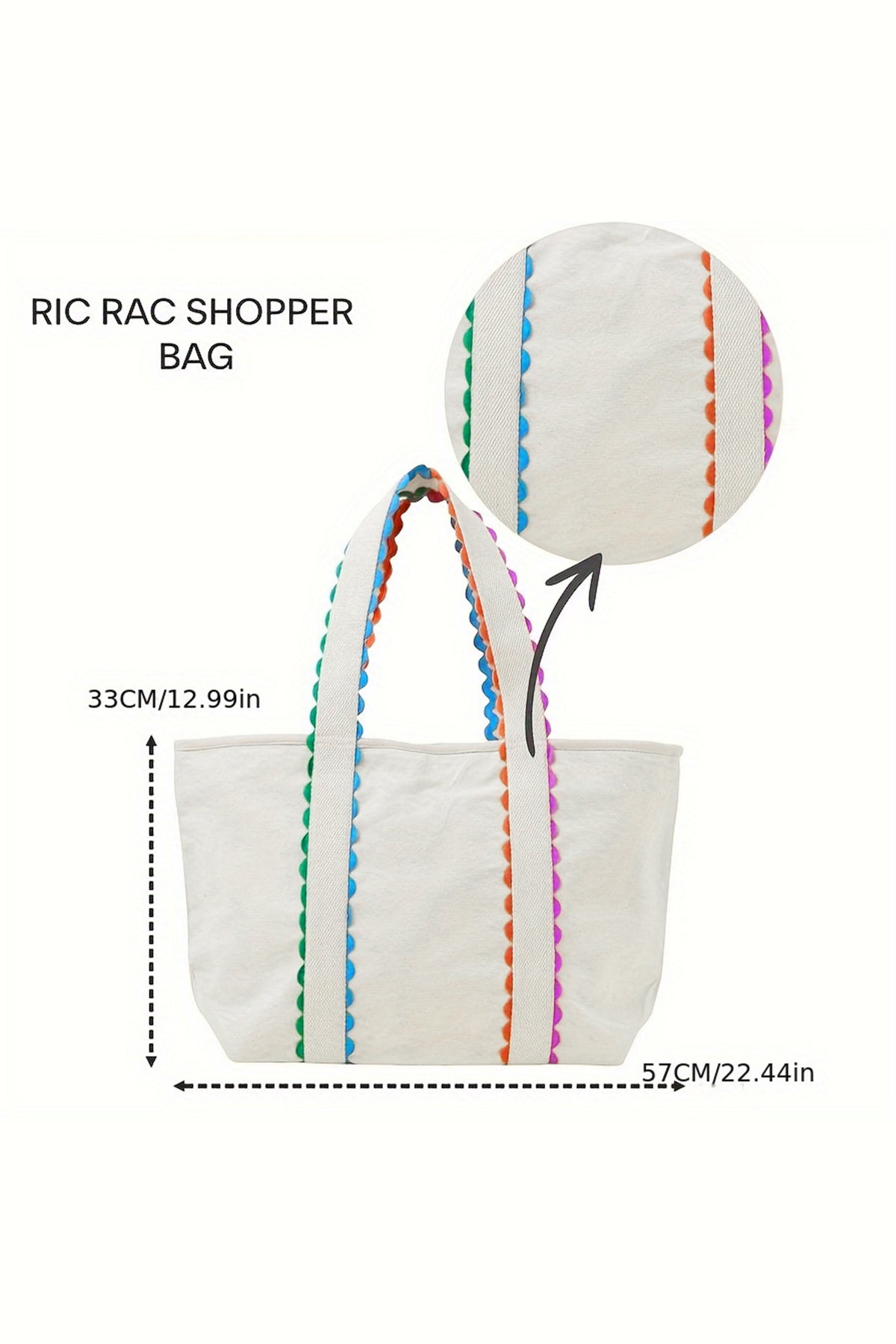 Sweet Ricrac Everyday Tote